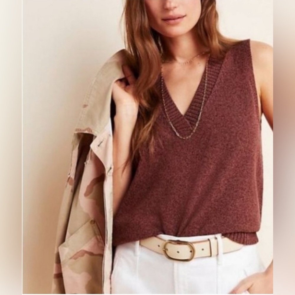 Anthropologie | Camilla V- Neck Sweater